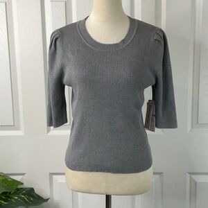Nanette Lepore Women’s Ribbed Pullover Sweater Size L
